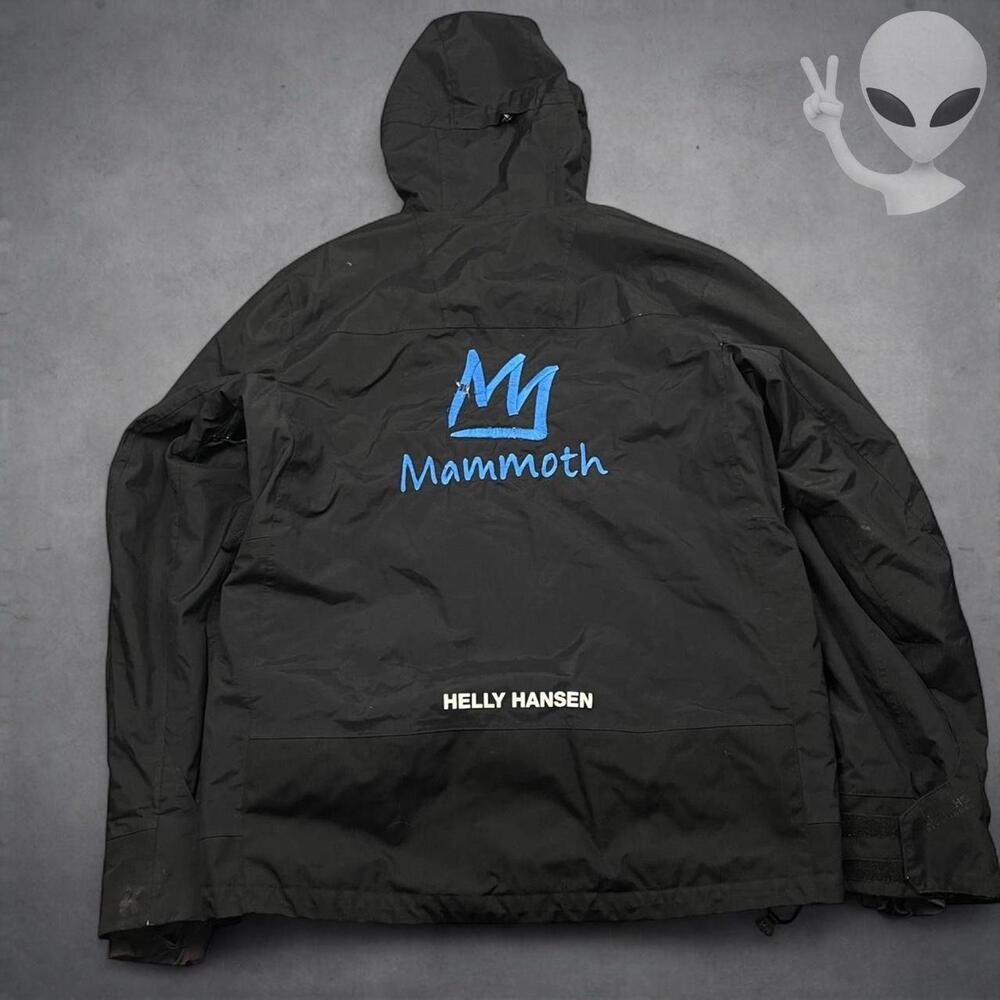 Helly Hansen Mammoth Insulated Ski Jacket XL Black Waterproof Winter - Picture 7 of 8